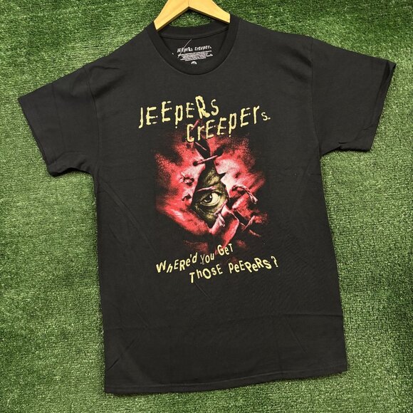 Jeepers Creepers Where'd You Get Those Peppers Horror T-Shirt Size Medium - Picture 3 of 4